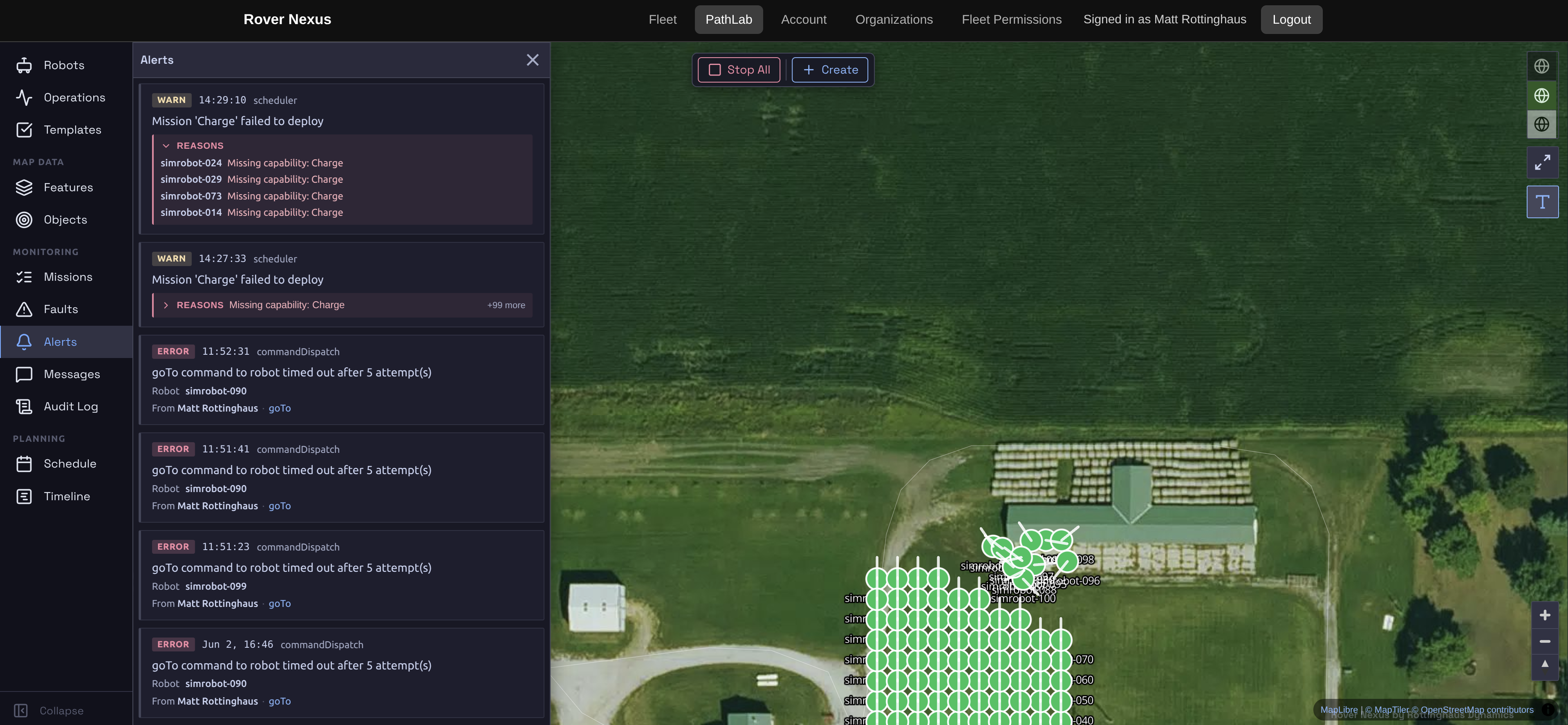 Rover Nexus path planning