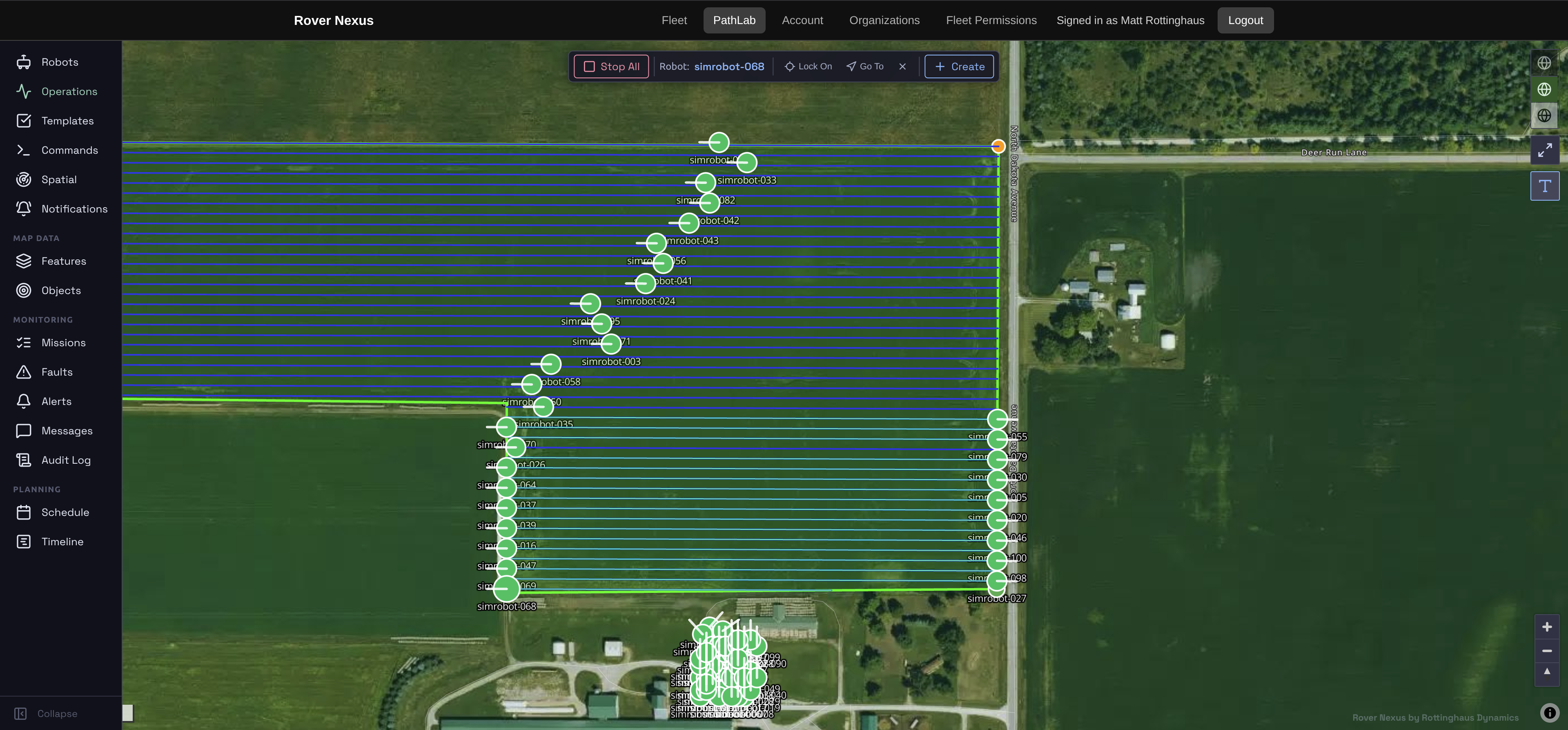Rover Nexus path planning